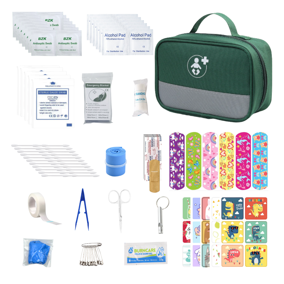 Portable Emergency Medicine Bag Mini First Aid Kit Small Storage Bag Empty Medicine Bag for Outdoor Camping Hiking Travel