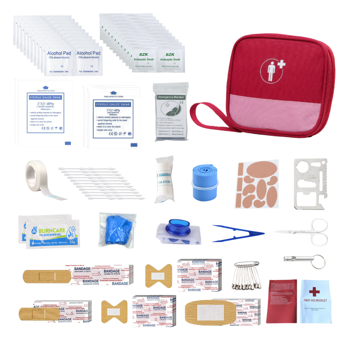 Emergency Survival Set First Aid Kit for Medicines Outdoor Camping Hiking Medical Bag Emergency Handbag