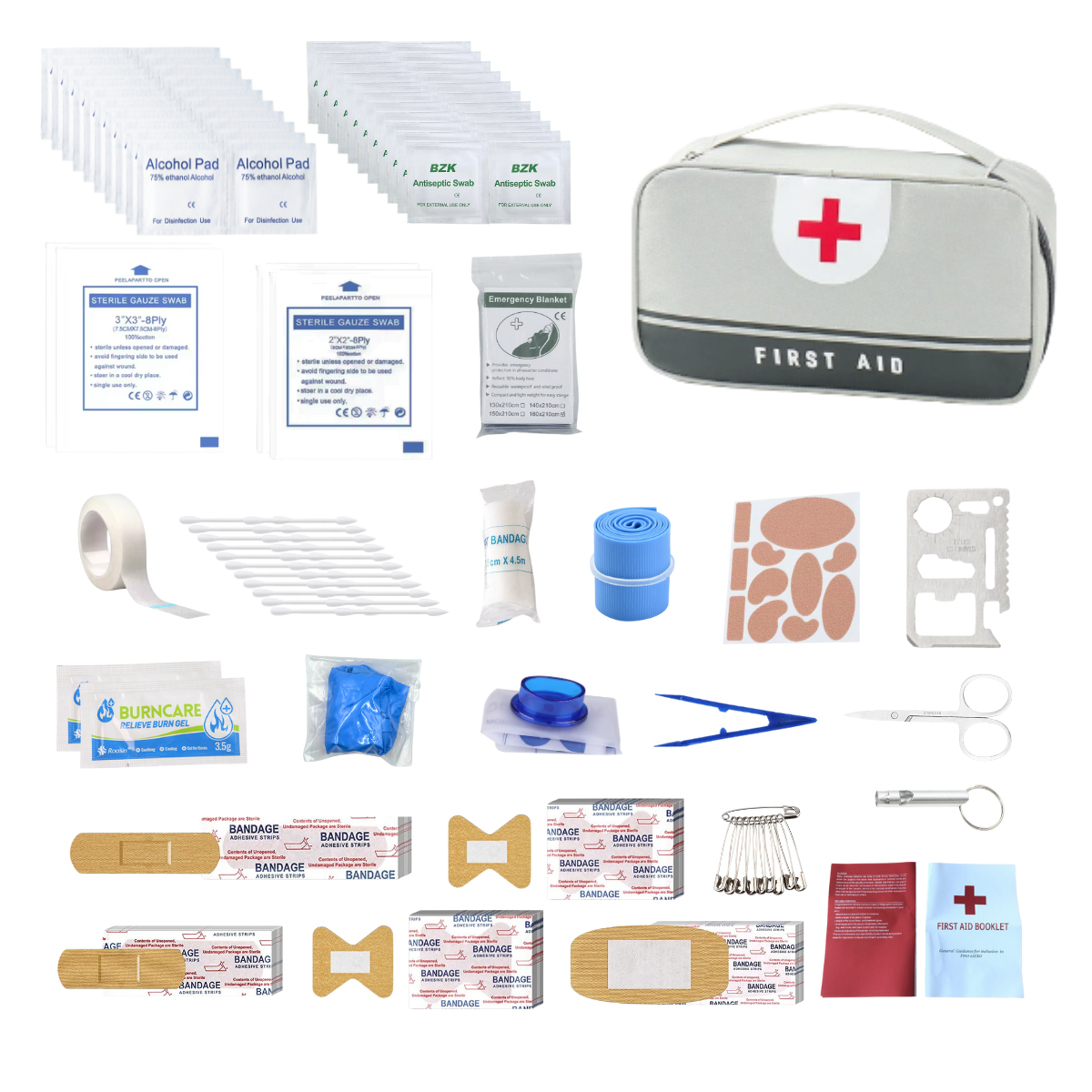 Portable Emergency Medical Bag First Aid Storage Box for Household Outdoor Travel Camping Equipment Medicine Survival Kit Rescue