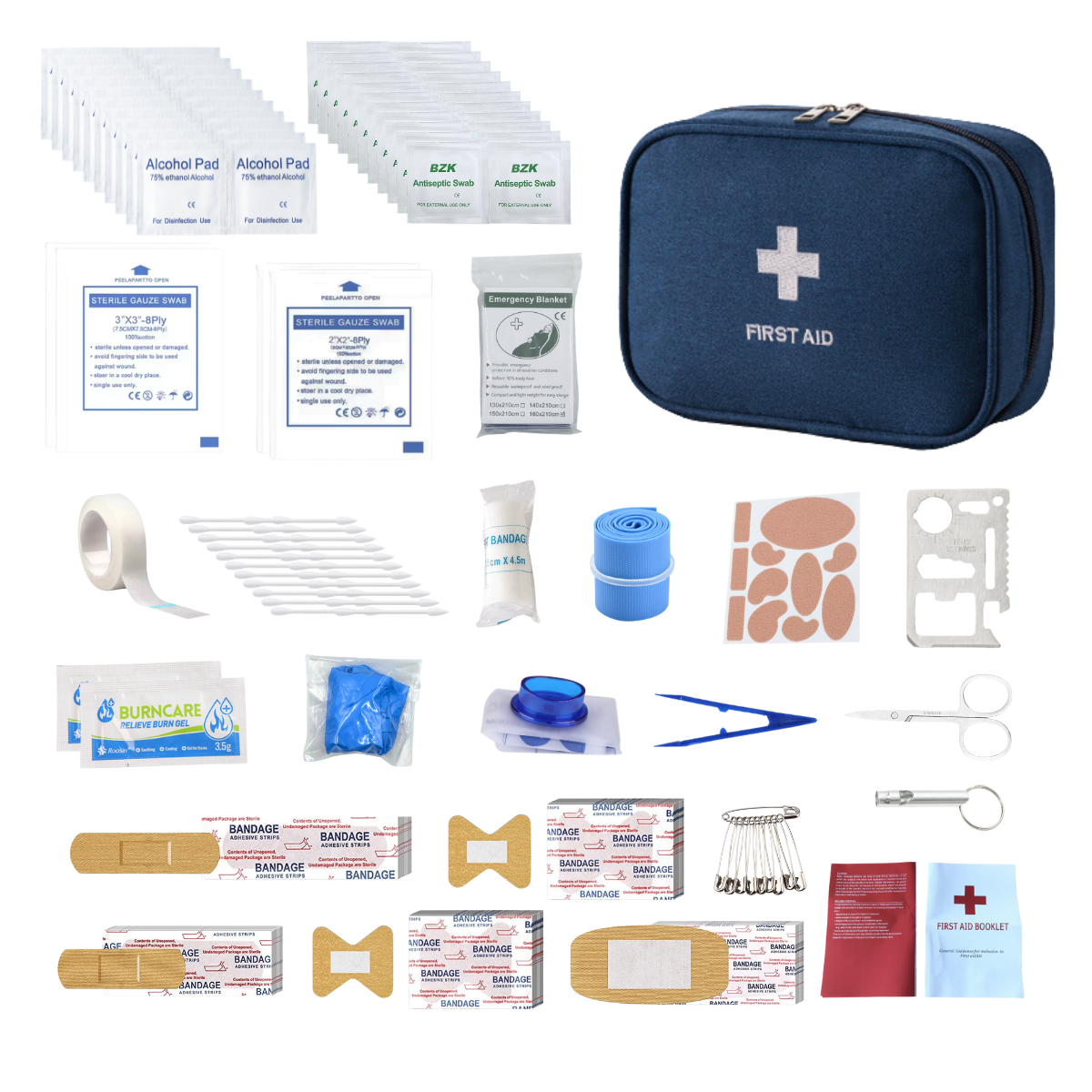 First Aid Kit Medicine Storage Bag Portable Outdoor Rescue Bag Household Large Capacity Medical Kit Storage Organizer