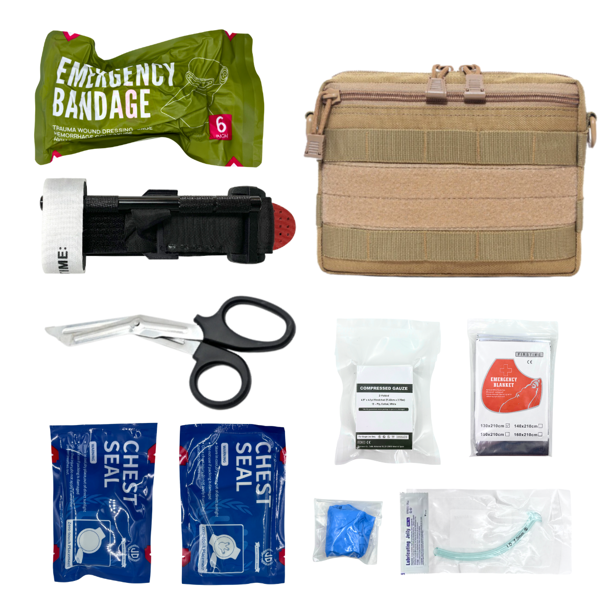 EDC Medical Bag Molle Tactical Pouch First Aid Kits Outdoor Car Emergency Camping Hiking Survival EMT Utility Pack Hunting