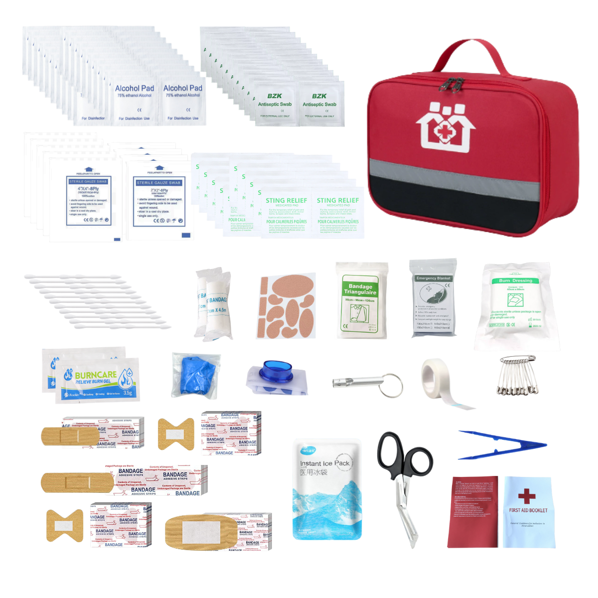 Home Travel First Aid Kit Medicine Storage Bag Big Capacity Medical Box Organizer Case Outdoor Portable Survival Emergency Pouch