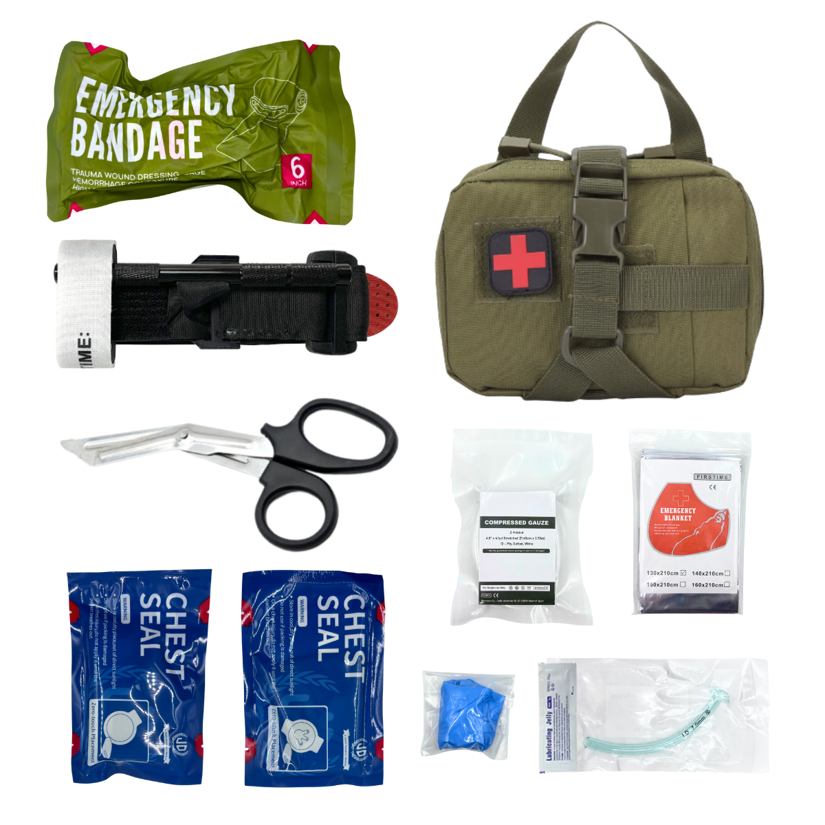 EDC Medical Bag Molle Tactical Pouch First Aid Kits Outdoor Army Car Emergency Camping Hiking Survival EMT Utility Pack Hunting