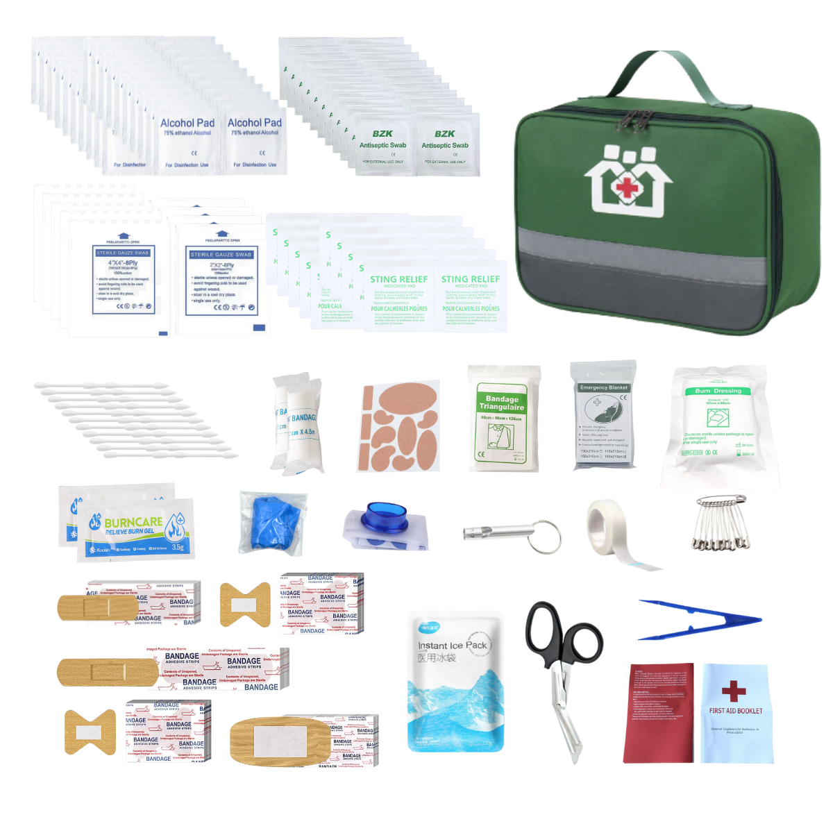 Home Travel First Aid Kit Medicine Storage Bag Big Capacity Medical Box Organizer Case Outdoor Portable Survival Emergency Pouch