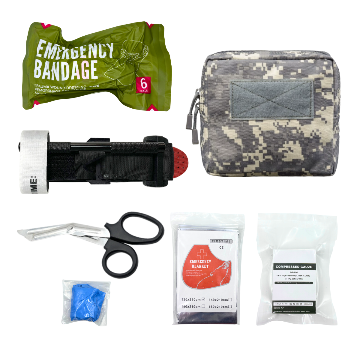 Outdoor Bag Survival Pouch Outdoor Medical Box Large Size SOS Bag Outdoor First Aid Bag Medical Kit Bag Molle EMT Emergency