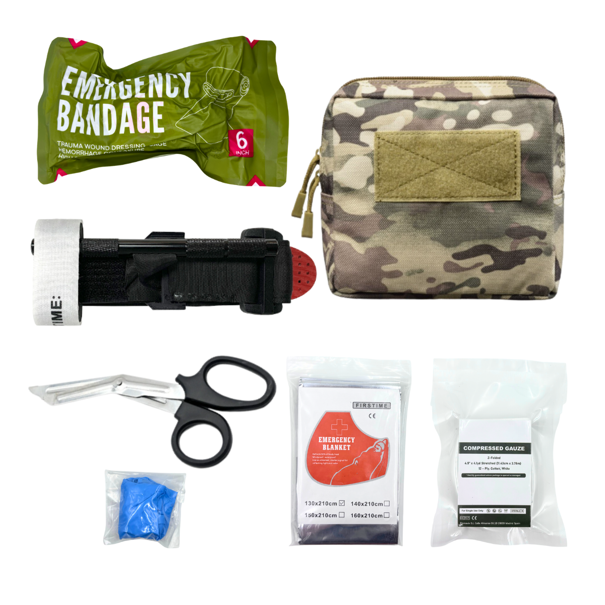 Outdoor Bag Survival Pouch Outdoor Medical Box Large Size SOS Bag Outdoor First Aid Bag Medical Kit Bag Molle EMT Emergency