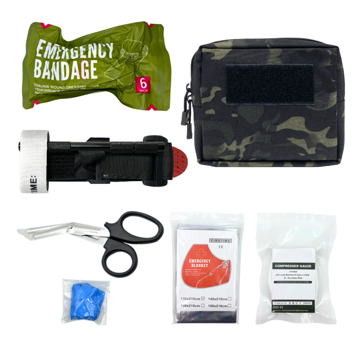 Outdoor Bag Survival Pouch Outdoor Medical Box Large Size SOS Bag Outdoor First Aid Bag Medical Kit Bag Molle EMT Emergency