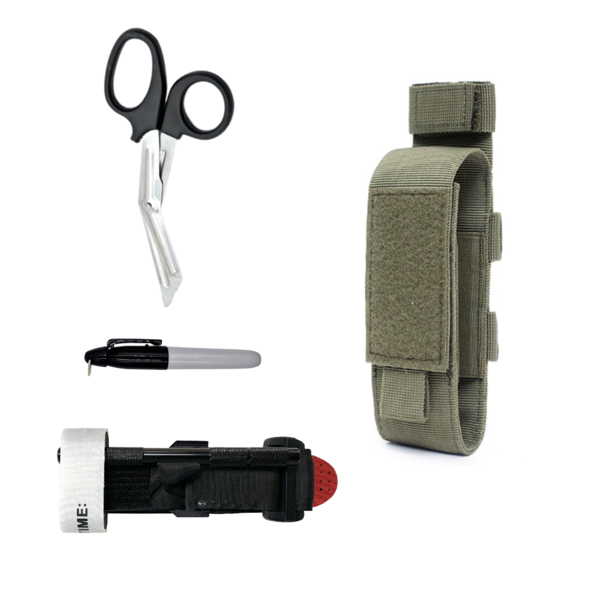 Camping Equipment Outdoor Tourniquet Kit Fast Hemostasis Medical Emergency Tactical Military Exploration Operation Survival Kit