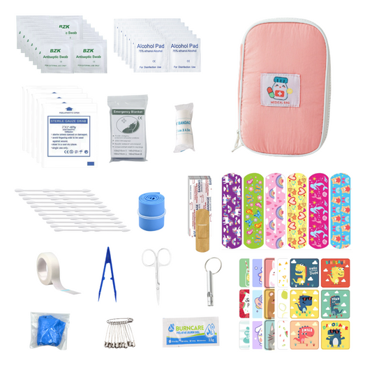 Small First Aid Kit Compact Medical Kits for Car, Home, Outdoors, Sports, Camping, Hiking and Office