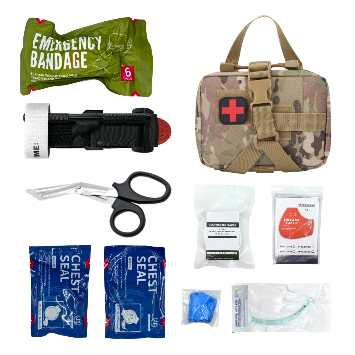 EDC Medical Bag Molle Tactical Pouch First Aid Kits Outdoor Army Car Emergency Camping Hiking Survival EMT Utility Pack Hunting