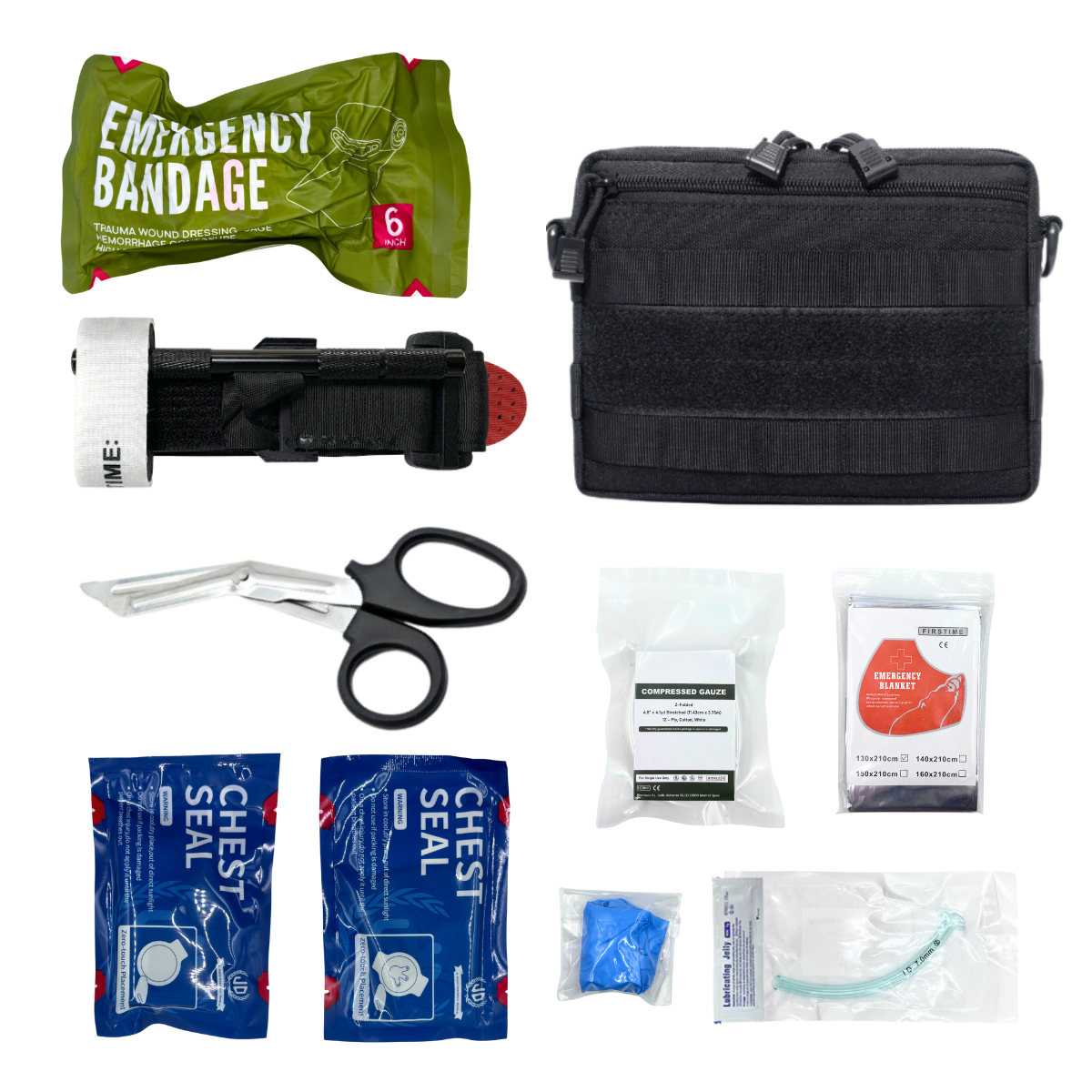 EDC Medical Bag Molle Tactical Pouch First Aid Kits Outdoor Car Emergency Camping Hiking Survival EMT Utility Pack Hunting