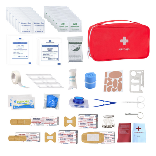 Mini Ultimate Portable First Aid Kit - Perfect for Outdoor Enthusiasts and Travelers, Essential for Emergency Situations