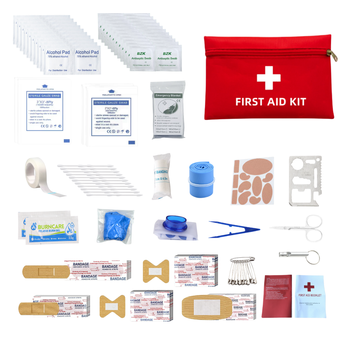 Travel Home Portable First Aid Kit Outdoor Camping and Hiking Small Medicine Kit Business Trip First Aid Emergency Kit