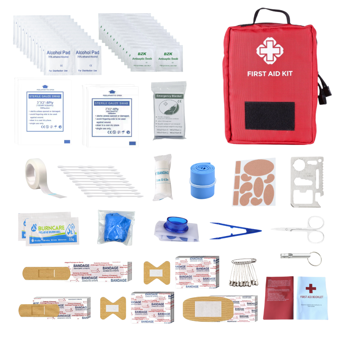 Outdoor Emergency First Aid Kit Medical Bag Rescue Large Capacity Case Waterproof Oxford Multi-pocket Travel Backpack
