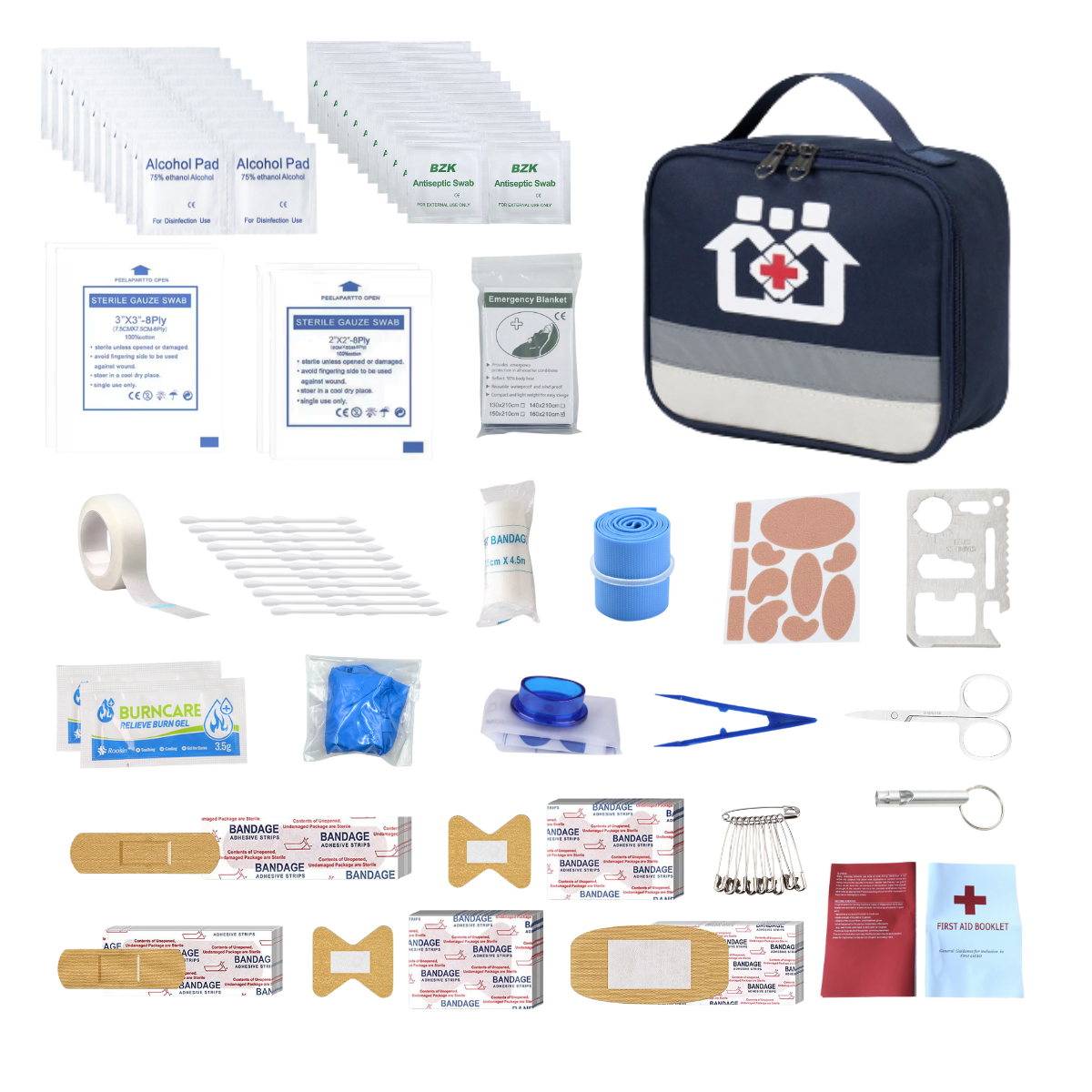 Portable Medicine Bag, Durable Medical Kits Bag With Zipper, Travel Drugs Storage Organizer