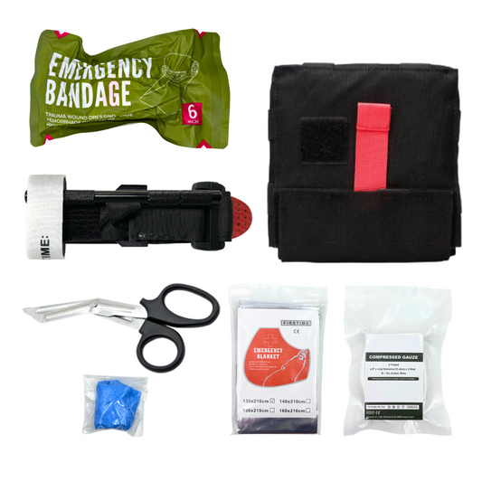 Survival Gear with Molle System Survival Kit First Aid Compatible Bag Earthquake Outdoor IFAK EDC Hiking Hunting Gifts for Men