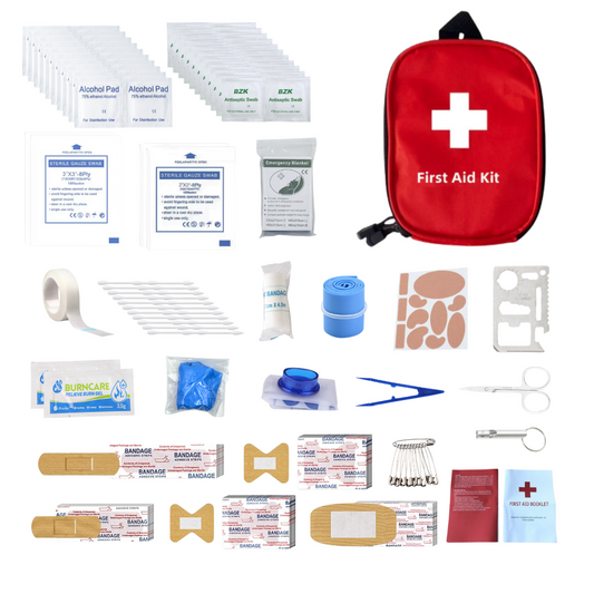 First Aid Kit Emergency Survival Bag Handbag Durable Trauma Bag Compact Rescue Tote Bag Portable Medicine Storage Bag