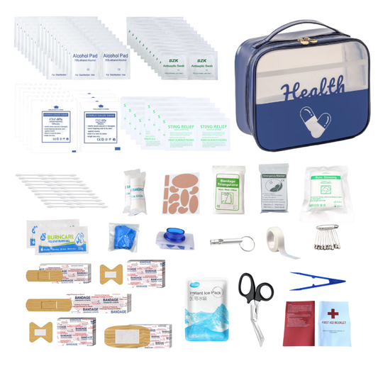 Portable Waterproof First Aid Bag Outdoor Camp Emergency Kits Case Only For Home Car Travel Fishing Hiking Sports