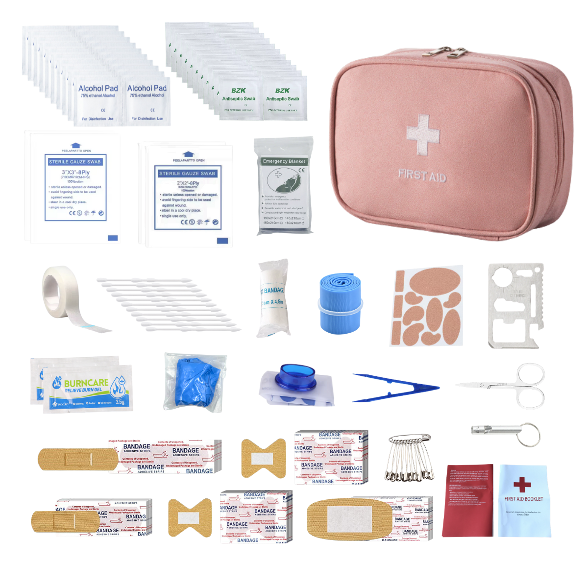 First Aid Kit Medicine Storage Bag Portable Outdoor Rescue Bag Household Large Capacity Medical Kit Storage Organizer