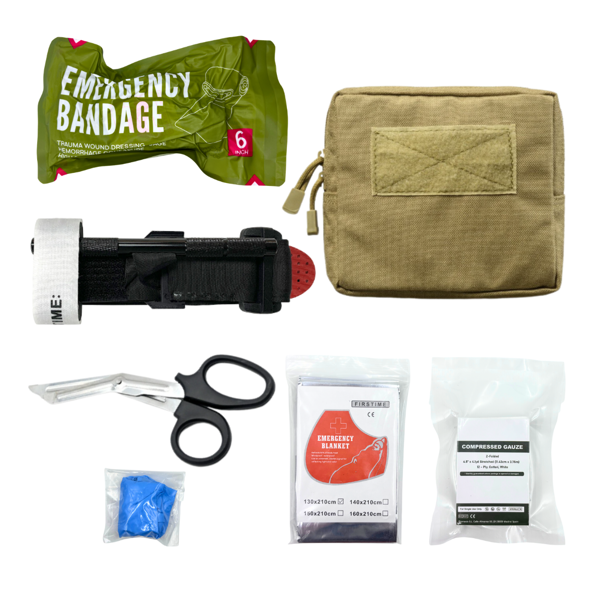 Outdoor Bag Survival Pouch Outdoor Medical Box Large Size SOS Bag Outdoor First Aid Bag Medical Kit Bag Molle EMT Emergency