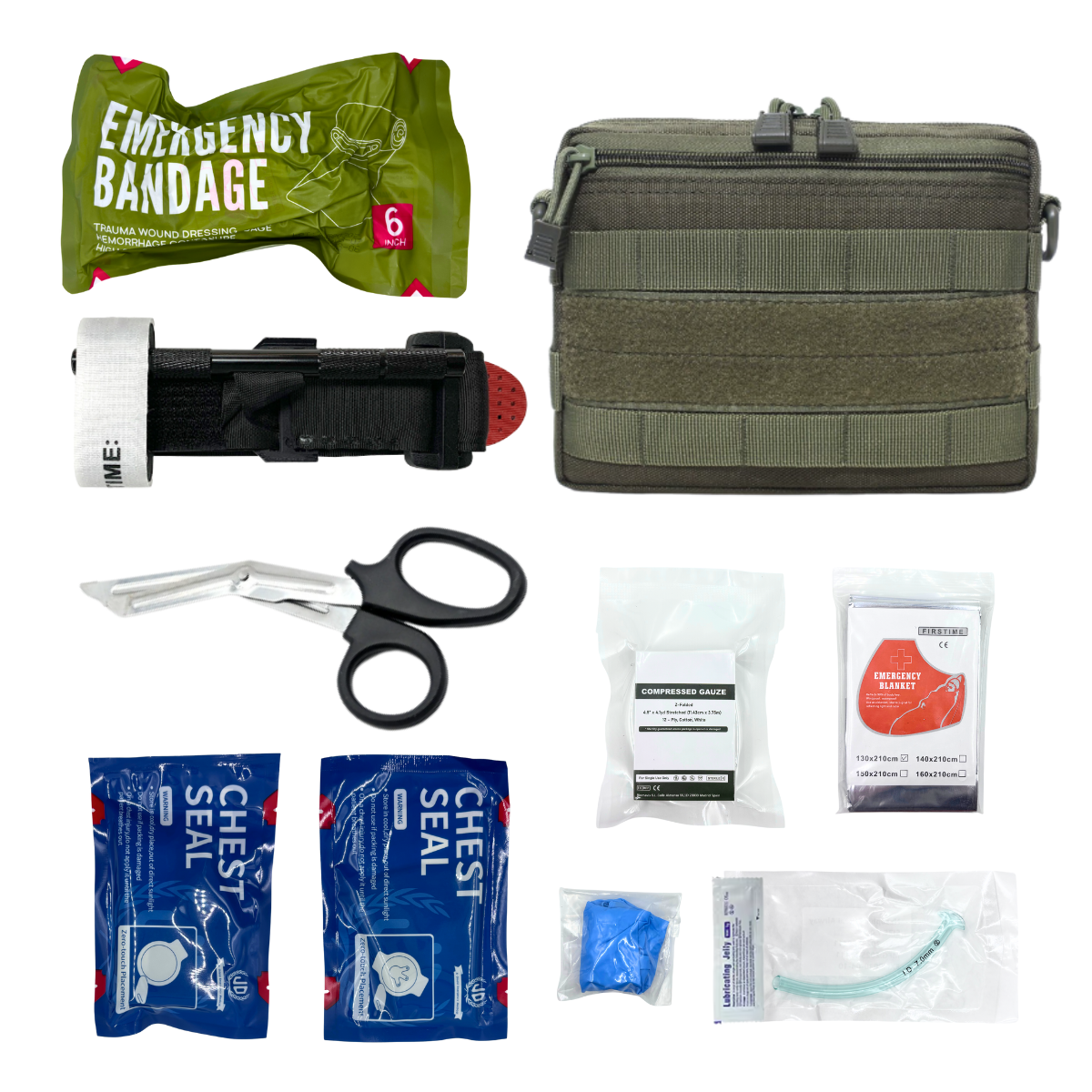 EDC Medical Bag Molle Tactical Pouch First Aid Kits Outdoor Car Emergency Camping Hiking Survival EMT Utility Pack Hunting