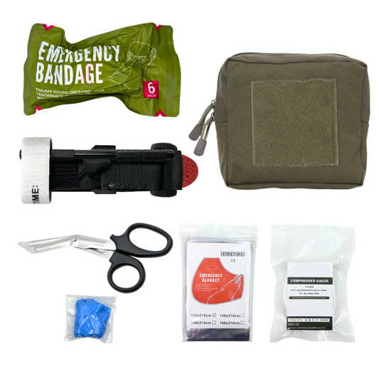 EMT Tactical Emergency Kit,First Aid Kit for Hiking and Camping,For Outdoor First Aid,Camping,Fishing,Army,Hiking