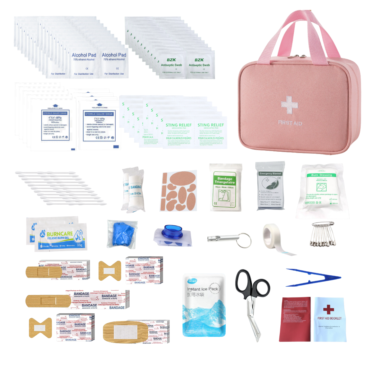 First Aid Bag for Outdoor Travel Car Home Emergency Survival Kit Household Camping Small Medical Box Travel