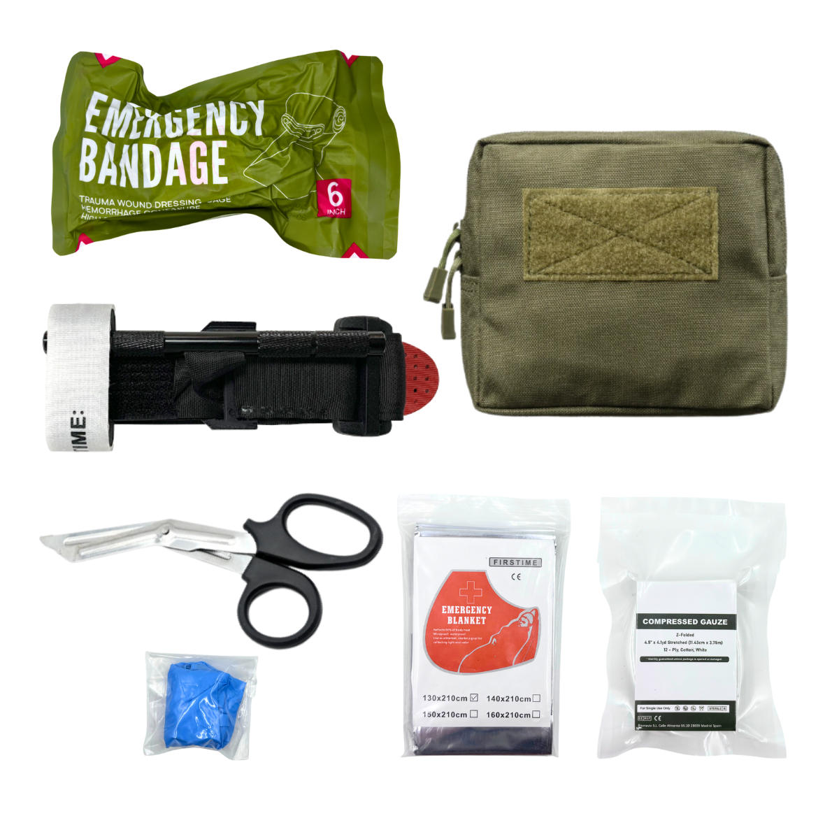 Outdoor Bag Survival Pouch Outdoor Medical Box Large Size SOS Bag Outdoor First Aid Bag Medical Kit Bag Molle EMT Emergency