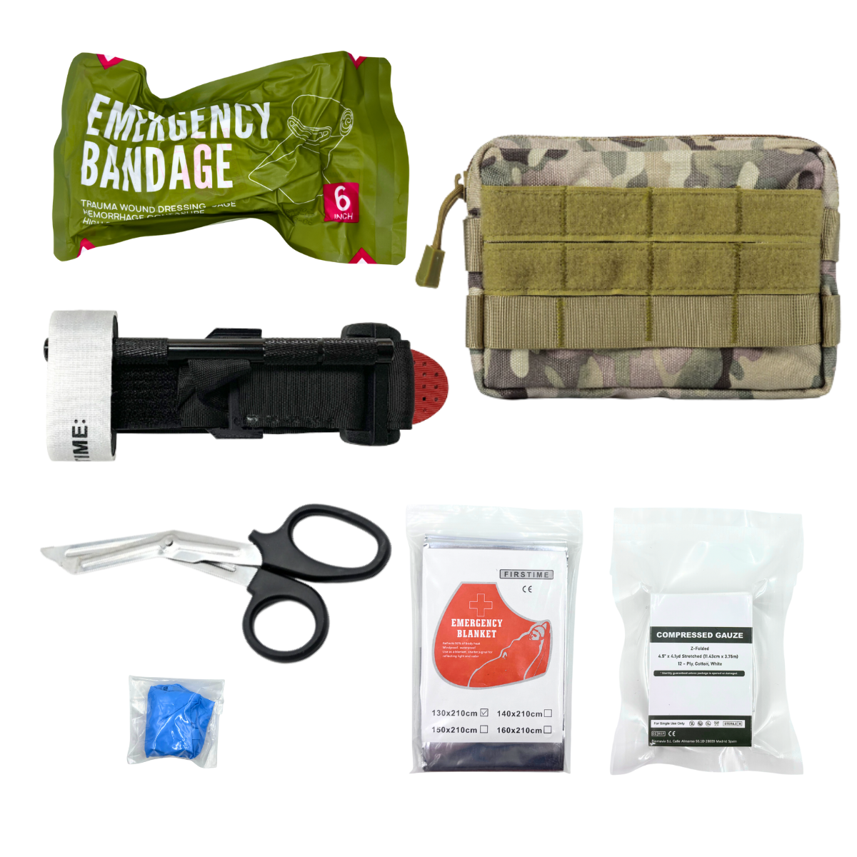 Survival Pouch Outdoor Medical Box Large Size SOS Bag/Package Tactical First Aid Bag Medical Kit Bag Molle EMT Emergency