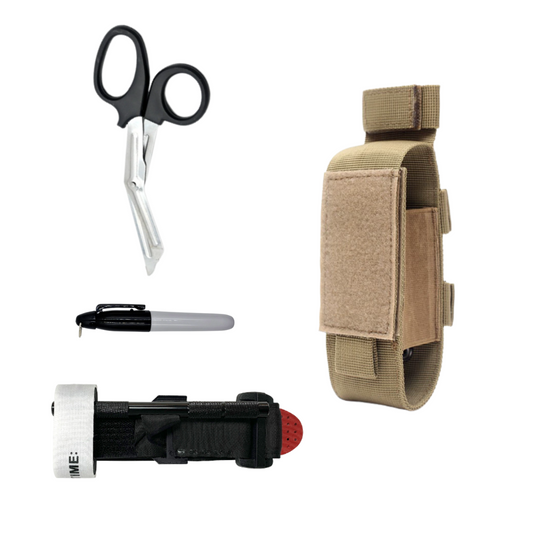 Camping Equipment Outdoor Tourniquet Kit Fast Hemostasis Medical Emergency Tactical Military Exploration Operation Survival Kit